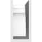Ekena Millwork Standard Yorktown Architectural Grade PVC Rafter Tail, 4"W X 8"H X 24"L RFTP04X08X24YOR - alternate 3